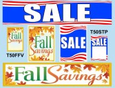 Sale Signs, Tags, Posters, and Banners. Retail Promotional Sign Kits    